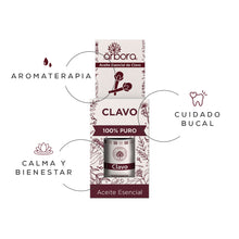Cargar imagen en el visor de la galería, Aceite Esencial De Clavo 100% Puro - Cuidado Bucal
