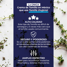 Cargar imagen en el visor de la galería, Crema de Tomillo Thujanol 90mL