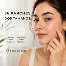 Cargar imagen en el visor de la galería, Parches invisibles para imperfecciones con Tea Tree + Caléndula - 36 Parches