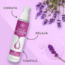 Cargar imagen en el visor de la galería, Agua de Lavanda + Aloe Vera Tónico Facial Sin Alcohol