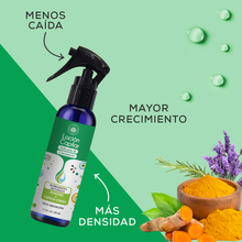 Cargar imagen en el visor de la galería, Loción Capilar Antícaída. Con Aceites Esenciales de Romero, Lavanda y Tea Tree. 60ml.