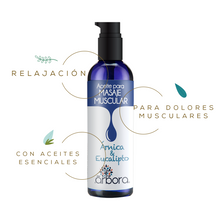 Cargar imagen en el visor de la galería, Aceite para Masaje Muscular - Con Árnica y Aceites Esenciales
