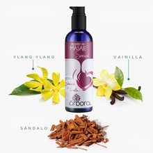 Cargar imagen en el visor de la galería, 2 Pack Aceite de Vainilla y Sándalo + Aceite de Lavanda para Masaje