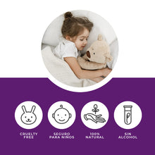 Cargar imagen en el visor de la galería, Dulces Sueños Kids Aceite Esencial de Lavanda- Aceite Aromaterapia para Niños
