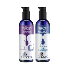 Cargar imagen en el visor de la galería, 2 Aceites De Masaje: Aroma Lavanda + Masaje Muscular Árnica
